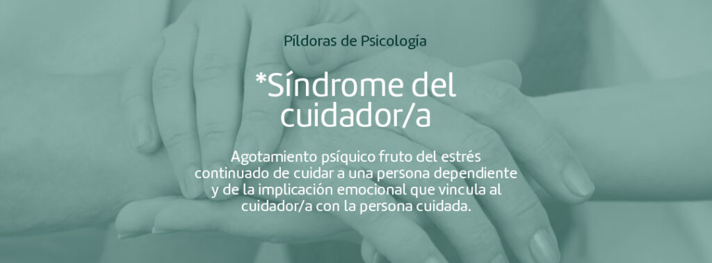 Síndrome del cuidador